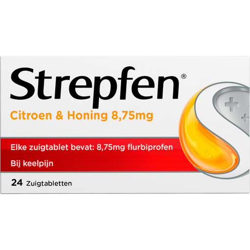 Strepfen Citroen & Honing 8,75 MG Zuigtabletten 24 Stuks