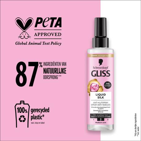 Gliss Liquid Silk Anti-Klitspray 200 ML