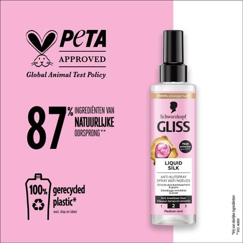 Gliss Liquid Silk Anti-Klitspray 200 ML