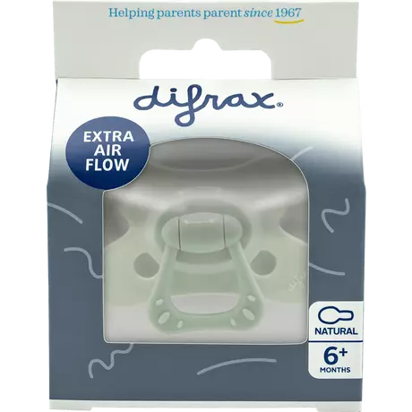 Difrax Fopspeen Natural 6M+ Se Green Jade