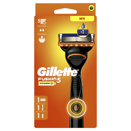 Gillette Fusion5 Power Scheersysteem Met 1 Navulmesje