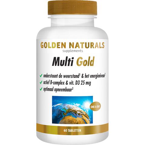 Golden Naturals Multi Gold Tabletten 60 stuks