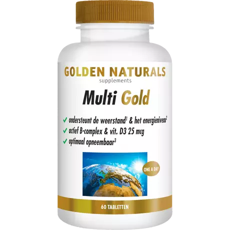 Golden Naturals Multi Gold Tabletten 60 stuks