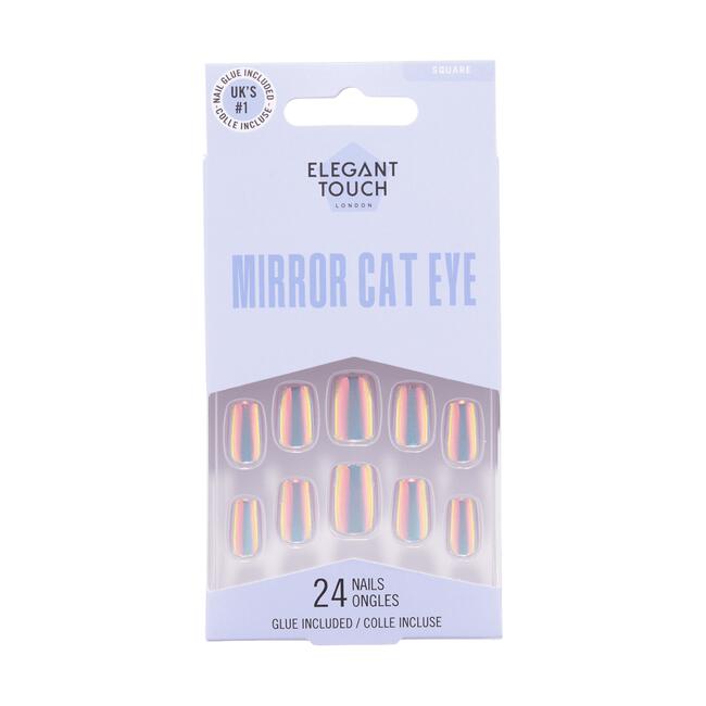 Elegant Touch Mirror Cat Eye Opaline Nepnagels 24 stuks