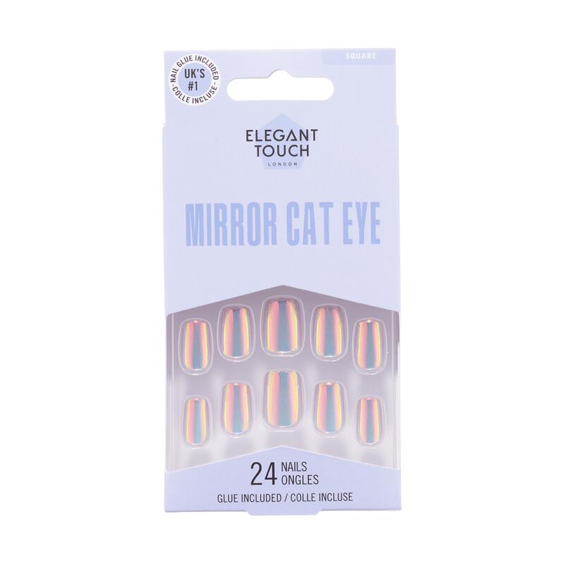 Elegant Touch Mirror Cat Eye Opaline Nepnagels 24 stuks