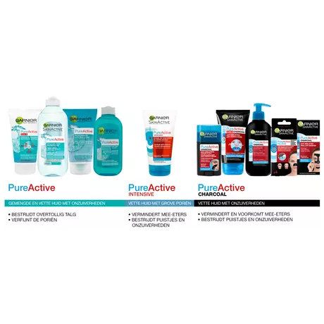 Garnier PureActive 3-in-1 Complete Reiniging 150 ML
