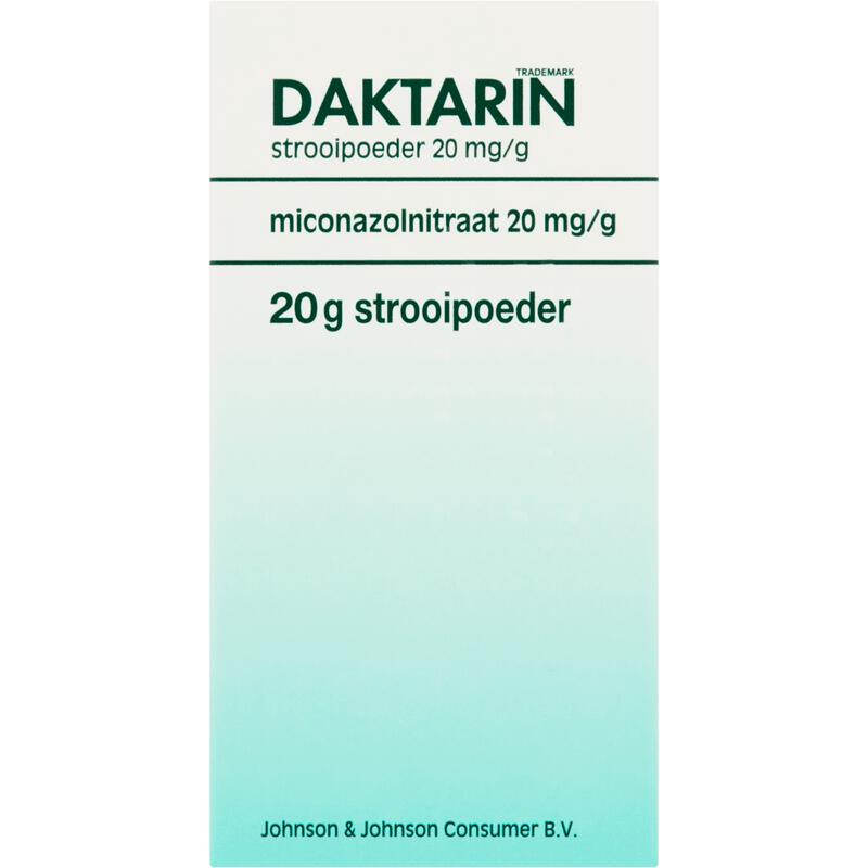 Daktarin Strooipoeder 2% 20 gram