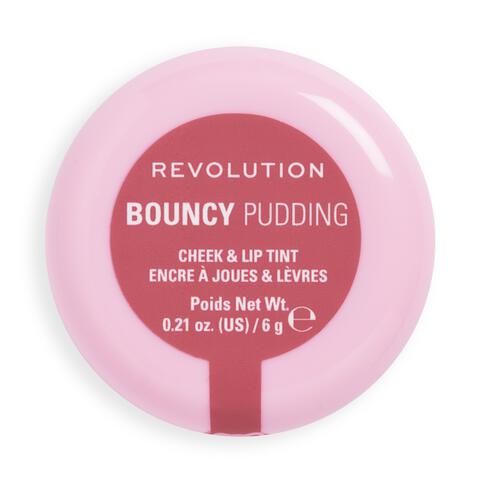 Revolution Bouncy Pudding Lip & Cheek Rosy Cloud