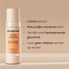 Biodermal Sun Kissed Self Tanning Bodymousse 150 ML