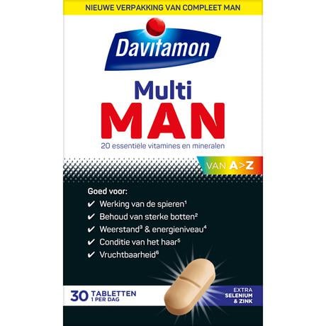 Davitamon Compleet Man Tabletten