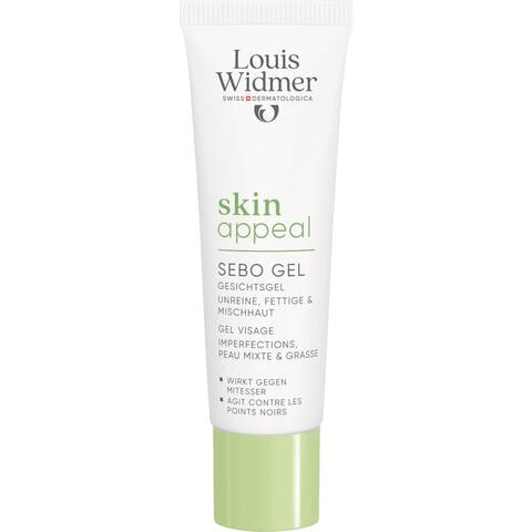 Louis Widmer Skinappeal Sebo Gel Zonder Parfum 30 ML