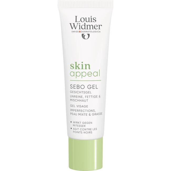 Louis Widmer Skinappeal Sebo Gel Zonder Parfum 30 ML