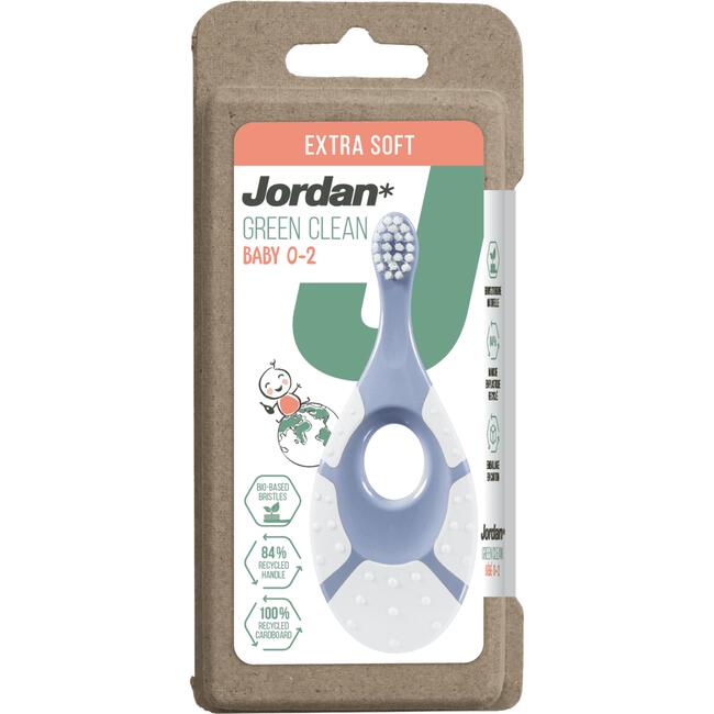 Jordan Green Clean Babytandenborstel 0-2 jaar