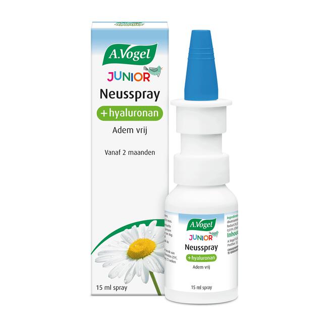A.Vogel Neusspray Junior bij Verstopte Kinderneusjes Spray 15 ML