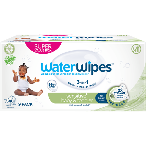 WaterWipes Snoetendoekjes 9x60 stuks