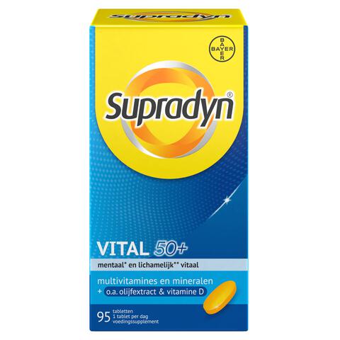 Supradyn Vital 50+ multivitamines voor vijftigplussers  95 tabletten