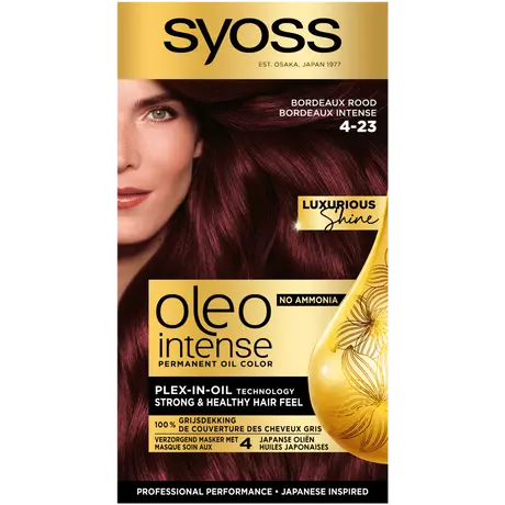 Syoss Oleo Intense 4-23 Bordeaux Rood/Bordeaux Intense