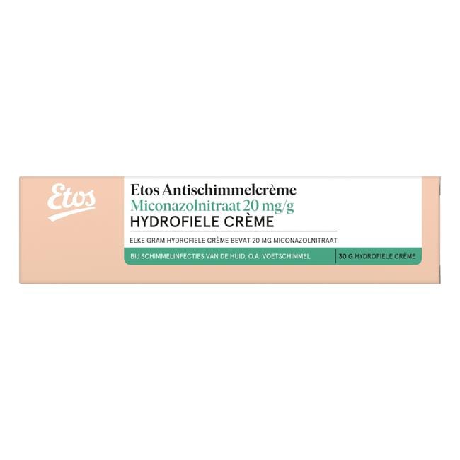 Antischimmelcrème Miconazolnitraat 20 mg/g