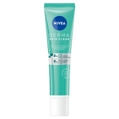 NIVEA Derma Skin Clear Night Exfoliant Onzuivere Huid 40 ML