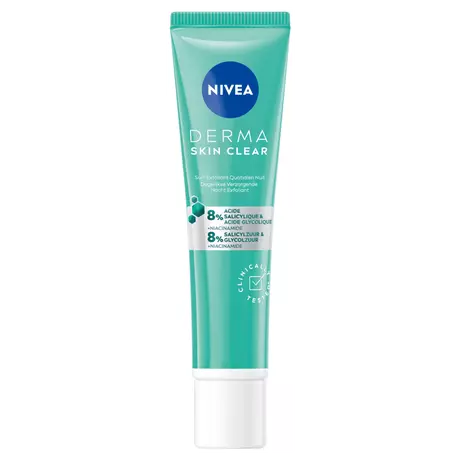NIVEA Derma Skin Clear Night Exfoliant Onzuivere Huid 40 ML