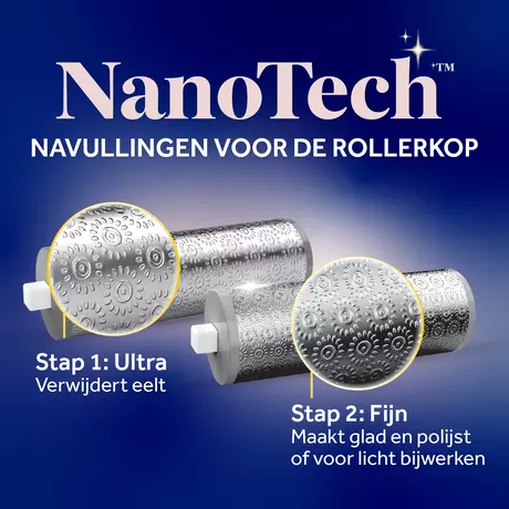 Dr.Scholl's Pedi Perfect NanoTech navullingen Elektrische Voetvijl 2 stuks