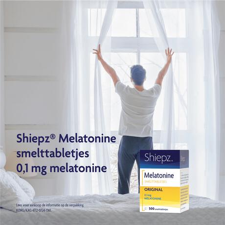 Shiepz Melatonine Original 0,1 mg 500 tabletten