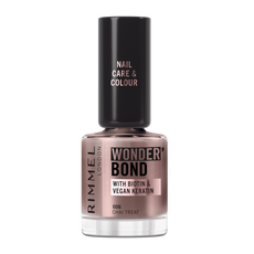 Rimmel London Wonder'Bond Care+Color Nagellak - Bruin - 006 Chai Treat