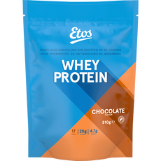 Etos Whey Protein Eiwitpoeder Chocolate 510 GR