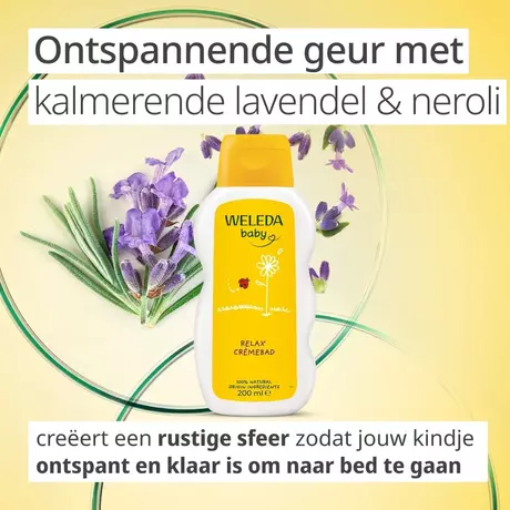 WELEDA Baby Calendula Relax Crèmebad 200 ML