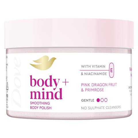 Dove Scrub Body+Mind Dragon Fruit & Primrose 295 Ml