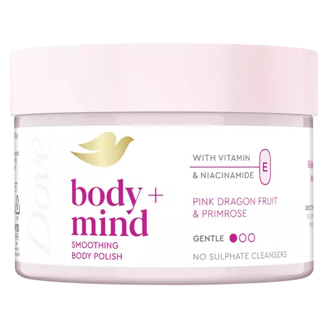 Dove Scrub Body+Mind Dragon Fruit & Primrose 295 Ml