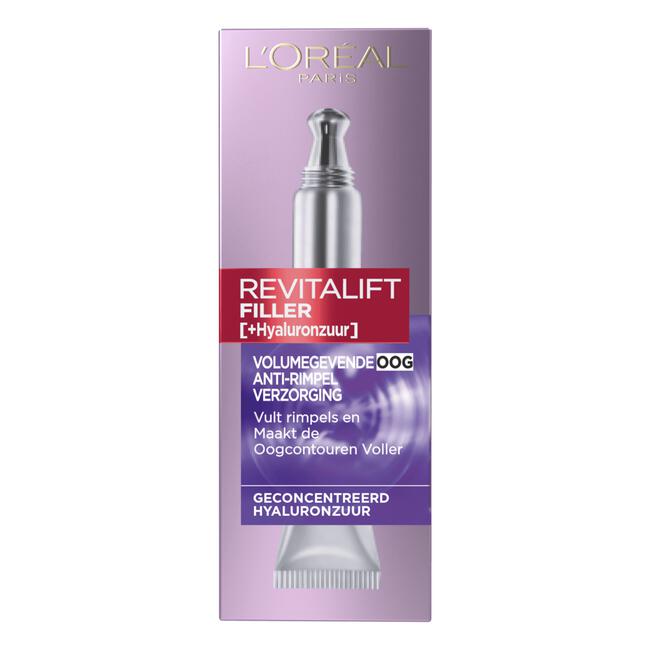 L'Oréal Paris Revitalift Filler Hyaluronzuur Oogcrème 15 ML