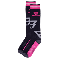 Brunotti skisokken zwart roze 35-38 dames