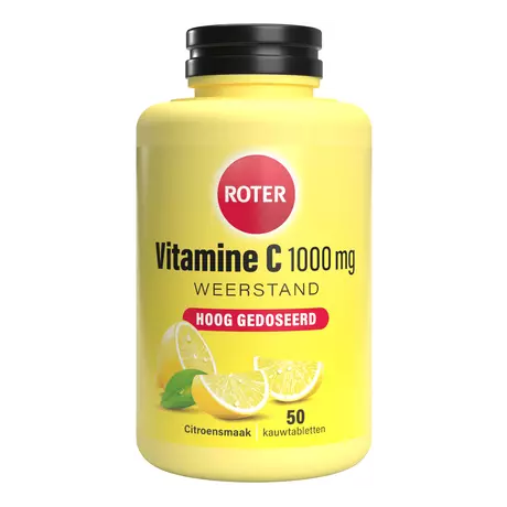 Roter Vitamine C 1000 MG Citroen Tabletten 50 stuks