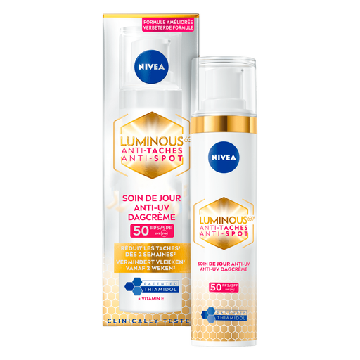 NIVEA Cellular Luminous Anti-Pigment Fluid Cream SPF50