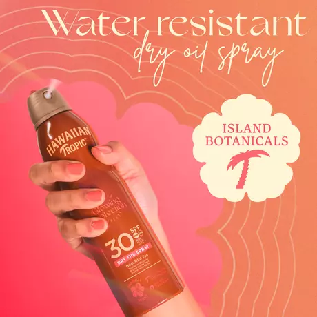 Hawaiian Tropic Glowing Protection Oil C Spray SPF30 180 ML