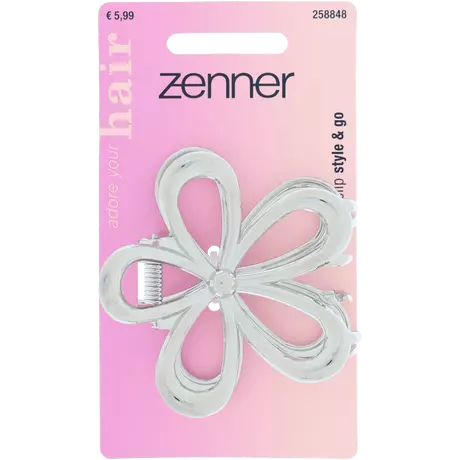 Zenner Haarklem Metaal Zilver