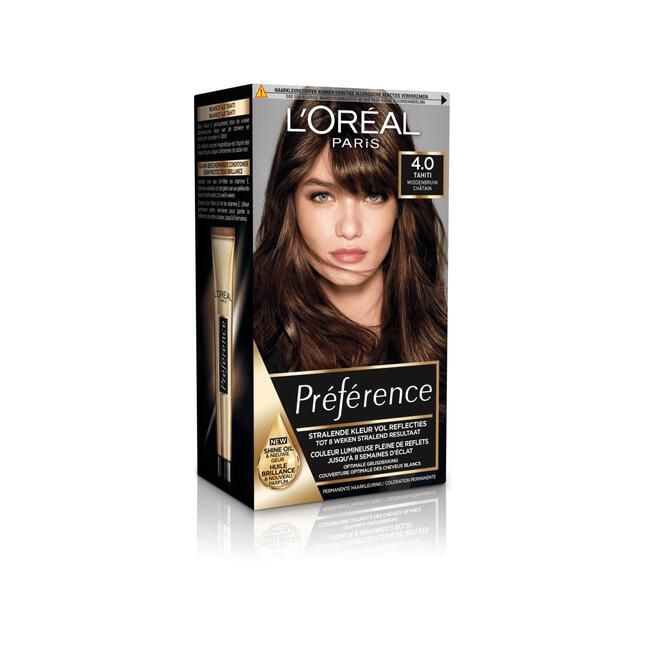 L'Oréal Paris Préférence Permanente Haarverf 4 Tahiti