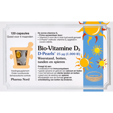 Pharma Nord Bio-Vitamine D3  25μg 1.000IE 120 Capsules