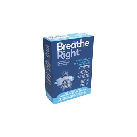 Breathe Right Neusstrips Small/Medium 30 stuks