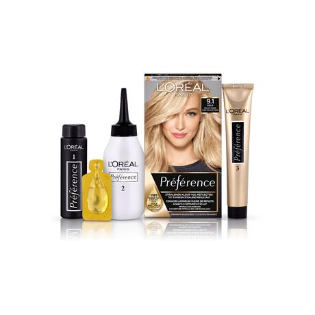 L'Oréal Paris Préférence Permanente Haarverf 9.1 Oslo