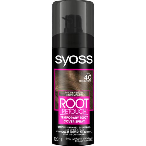 Syoss Uit Groeispray Middenbruin