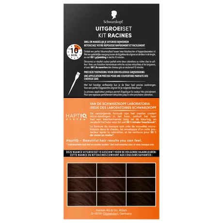 Schwarzkopf Permanent Color Uitgroeiset R4 Donkerbruin