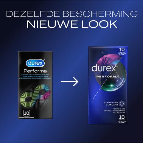Durex Condooms Performa Vertragend Effect 10 stuks