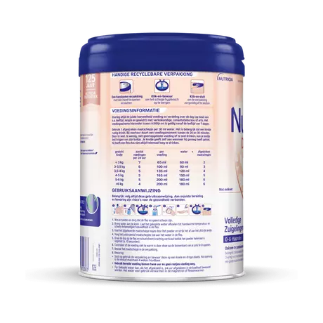 Nutrilon Duobalans 1 Volledige Zuigelingenvoeding 0-6 Maanden 800 gram