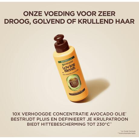 Garnier Loving Blends Avocado Olie & Karité Boter Leave-In Crème 200 ML