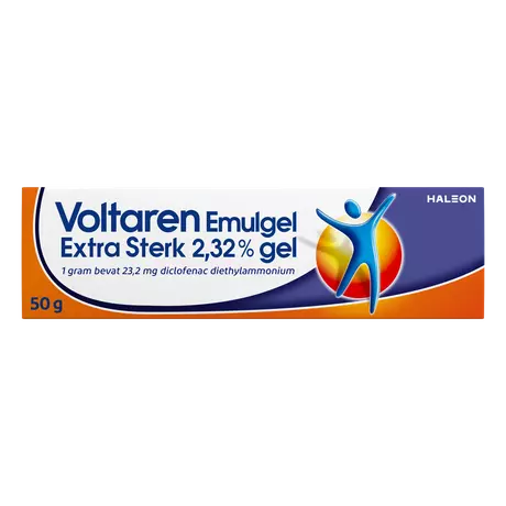 Voltaren Emulgel Extra Sterk 2,32% Diclofenac Spier Gewrichtspijn 50 gram