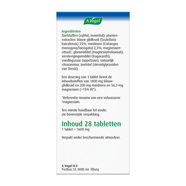 A.Vogel Focus en Concentratie Magnesium Kauwtabletten 28 stuks