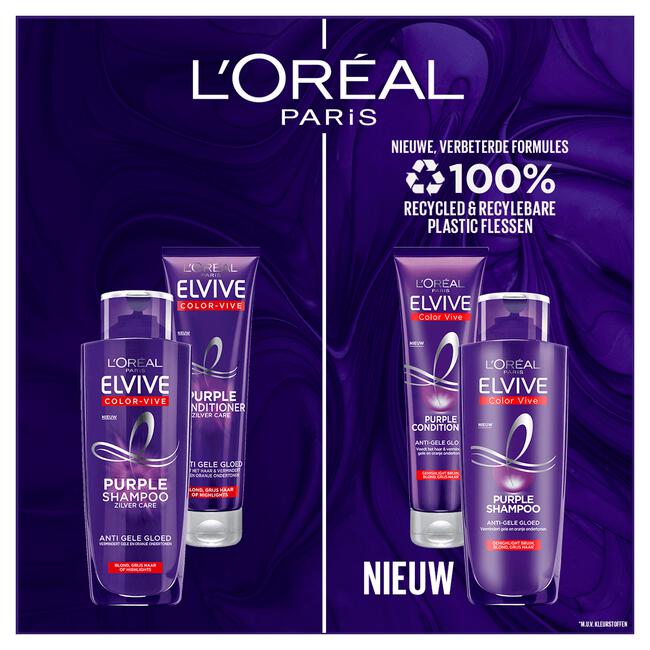 L'Oréal Paris Elvive Colour Protect Purple Conditioner 150 ML