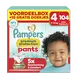 Pampers Premium Protection Pants Voordeelbox Luierbroekjes Maat 4 9-15 kg 104 stuks + 10 gratis billendoekjes